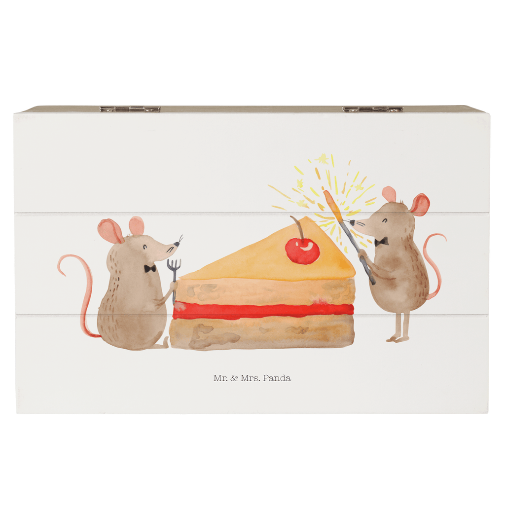 Holzkiste Mäuse Kuchen Holzkiste, Kiste, Schatzkiste, Truhe, Schatulle, XXL, Erinnerungsbox, Erinnerungskiste, Dekokiste, Aufbewahrungsbox, Geburtstag, Geburtstagsgeschenk, Geschenk, Kuchen, Maus, Mäuse, Party, Leben, Glück