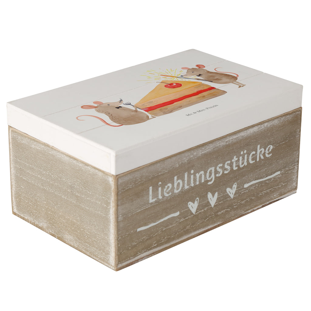 Holzkiste Mäuse Kuchen Holzkiste, Kiste, Schatzkiste, Truhe, Schatulle, XXL, Erinnerungsbox, Erinnerungskiste, Dekokiste, Aufbewahrungsbox, Geburtstag, Geburtstagsgeschenk, Geschenk, Kuchen, Maus, Mäuse, Party, Leben, Glück