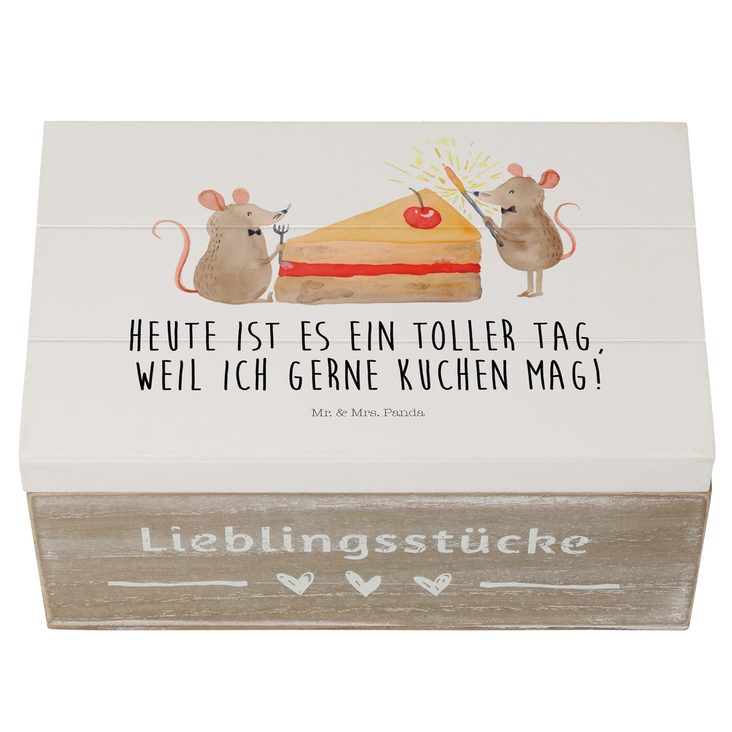 Holzkiste Mäuse Kuchen Holzkiste, Kiste, Schatzkiste, Truhe, Schatulle, XXL, Erinnerungsbox, Erinnerungskiste, Dekokiste, Aufbewahrungsbox, Geburtstag, Geburtstagsgeschenk, Geschenk, Kuchen, Maus, Mäuse, Party, Leben, Glück