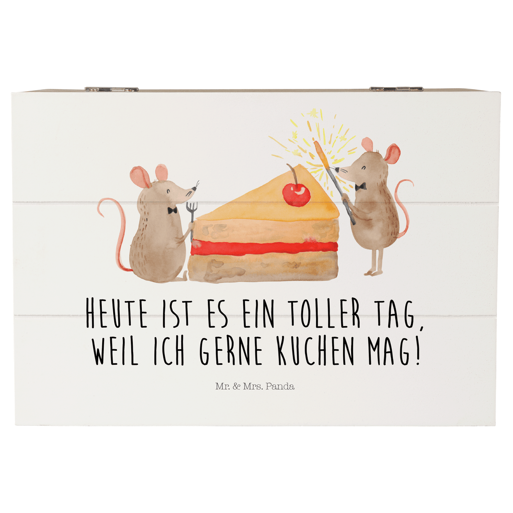 Holzkiste Mäuse Kuchen Holzkiste, Kiste, Schatzkiste, Truhe, Schatulle, XXL, Erinnerungsbox, Erinnerungskiste, Dekokiste, Aufbewahrungsbox, Geburtstag, Geburtstagsgeschenk, Geschenk, Kuchen, Maus, Mäuse, Party, Leben, Glück