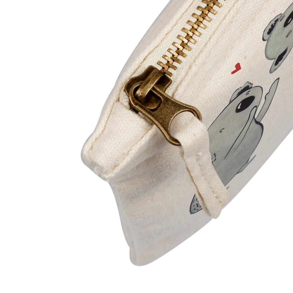 Schminktasche Koala Feiern Sich Schminktasche, Kosmetiktasche, Kosmetikbeutel, Stiftemäppchen, Etui, Federmappe, Makeup, XXL, Schminketui, Kosmetiketui, Schlamperetui, Geburtstag, Geburtstagsgeschenk, Geschenk, Koala, Familie, Kind, Eltern, Herz, Liebe