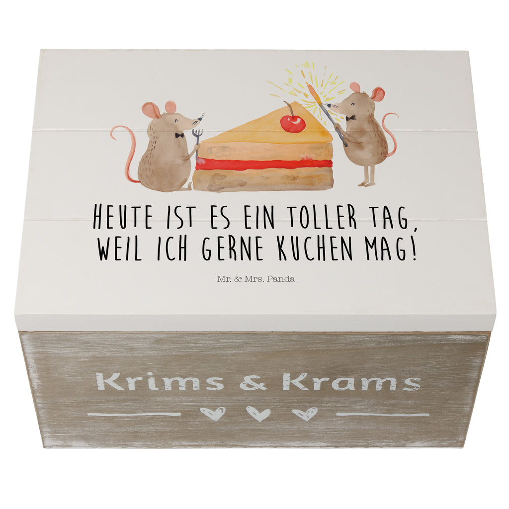 Holzkiste Mäuse Kuchen Holzkiste, Kiste, Schatzkiste, Truhe, Schatulle, XXL, Erinnerungsbox, Erinnerungskiste, Dekokiste, Aufbewahrungsbox, Geburtstag, Geburtstagsgeschenk, Geschenk, Kuchen, Maus, Mäuse, Party, Leben, Glück
