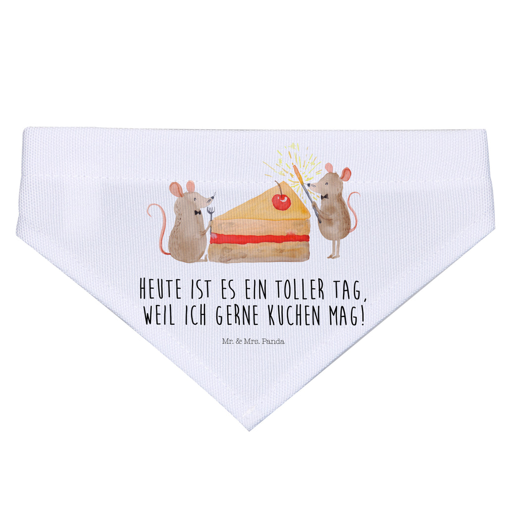 Hundehalstuch S Mäuse Kuchen Hundehalstuch, Halstuch, Hunde, Tuch, klein, kleine Hunde, Geburtstag, Geburtstagsgeschenk, Geschenk, Kuchen, Maus, Mäuse, Party, Leben, Glück