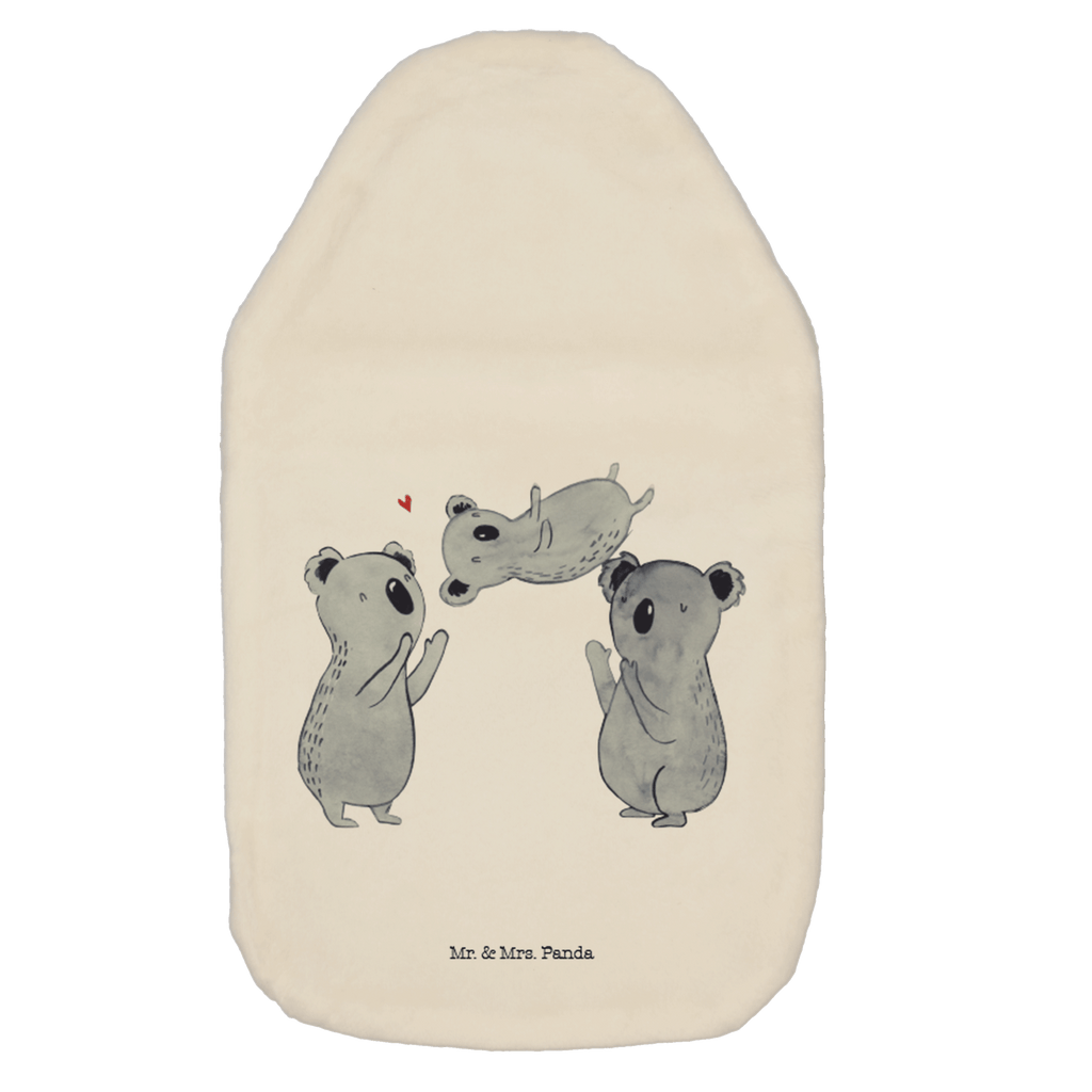 Wärmflasche Koala Feiern Sich Wärmekissen, Kinderwärmflasche, Körnerkissen, Wärmflaschenbezug, Wärmflasche mit Bezug, Geburtstag, Geburtstagsgeschenk, Geschenk, Koala, Familie, Kind, Eltern, Herz, Liebe