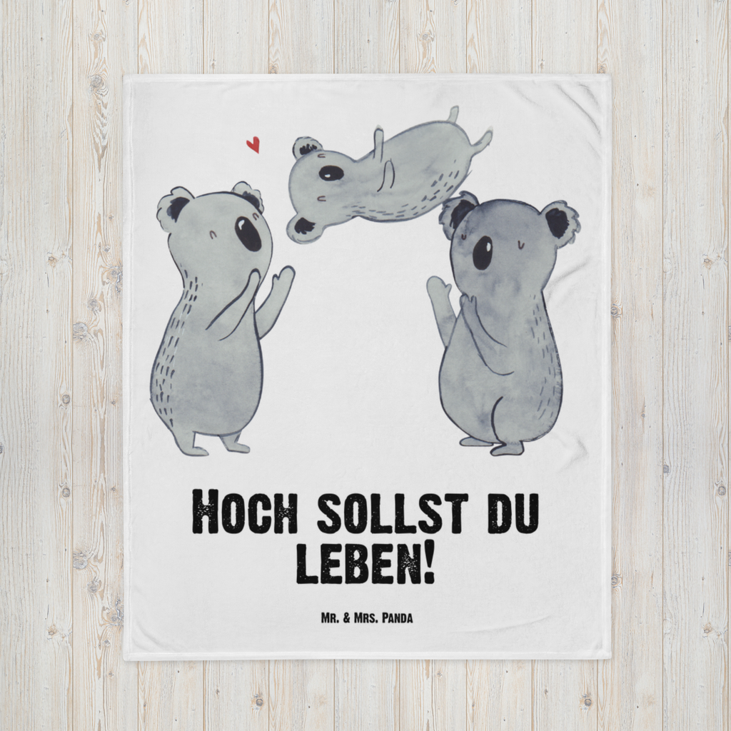 Babydecke Koala Feiern Sich Babydecke, Babygeschenk, Geschenk Geburt, Babyecke Kuscheldecke, Krabbeldecke, Geburtstag, Geburtstagsgeschenk, Geschenk, Koala, Familie, Kind, Eltern, Herz, Liebe
