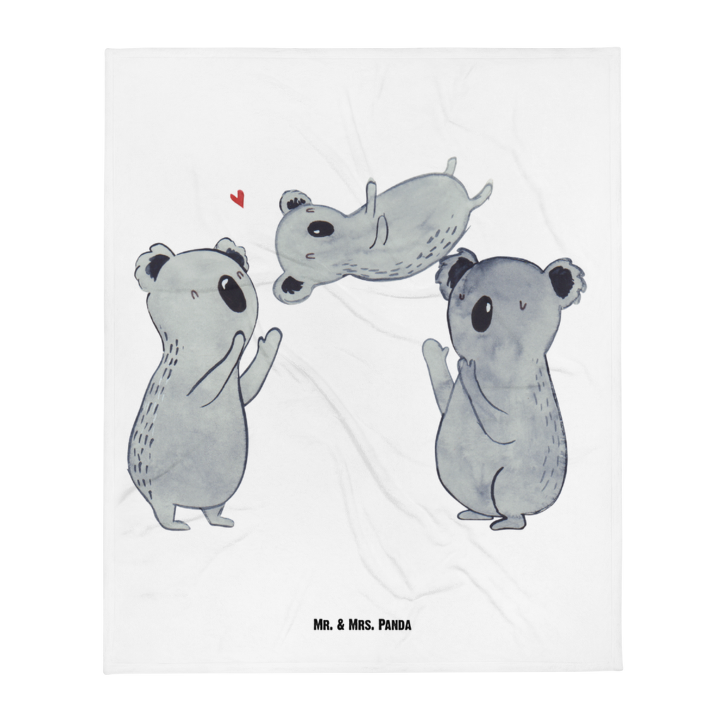 Babydecke Koala Feiern Sich Babydecke, Babygeschenk, Geschenk Geburt, Babyecke Kuscheldecke, Krabbeldecke, Geburtstag, Geburtstagsgeschenk, Geschenk, Koala, Familie, Kind, Eltern, Herz, Liebe