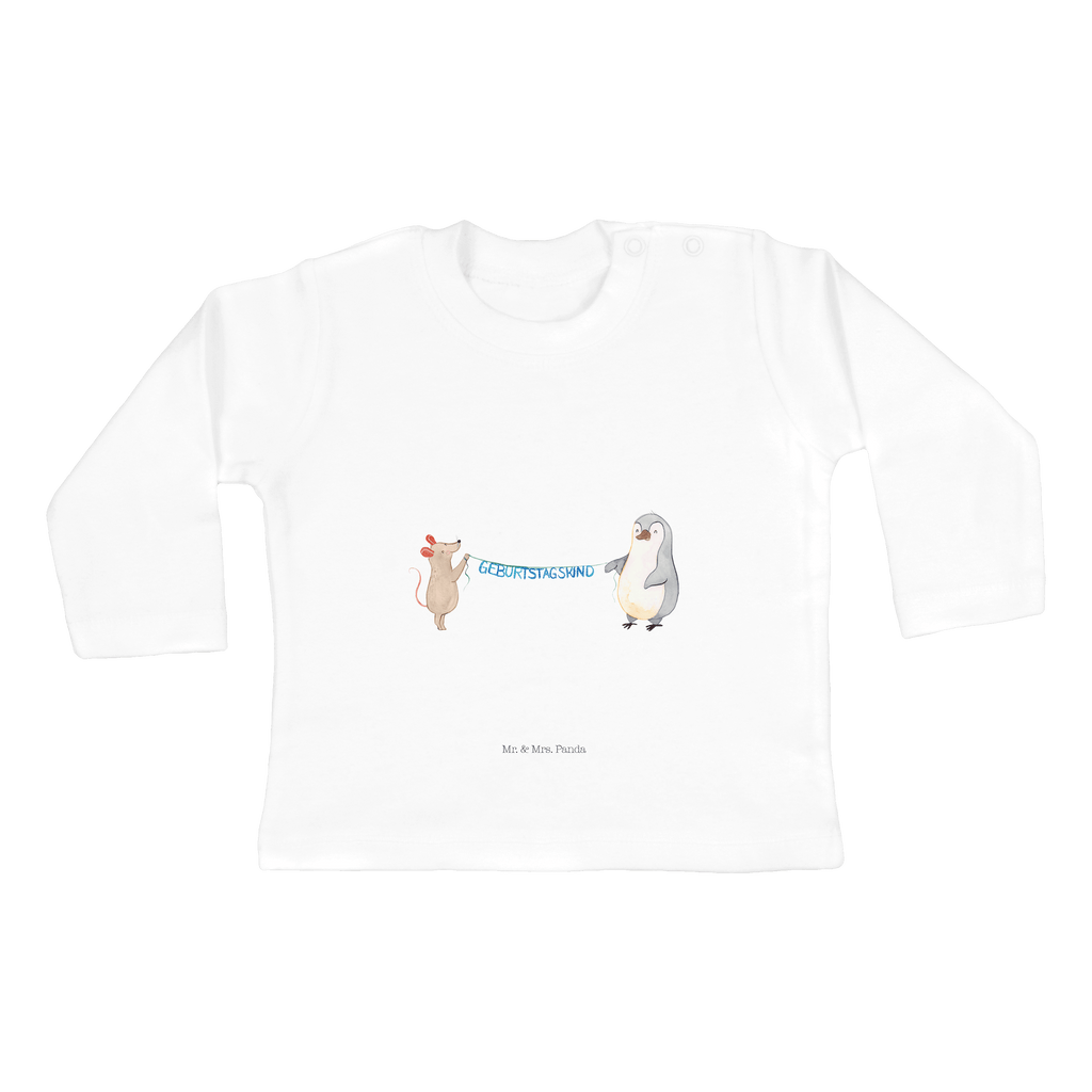 6-12 Monate Baby Longsleeve Maus Pinguin Geburtstag Mädchen, Jungen, Baby, Longsleeve, Langarm, Bio, Kleidung, uni, Langarmshirt, Geburtstag, Geburtstagsgeschenk, Geschenk, Maus, Pinguin, Geburtstage, Happy Birthday, Geburtstagsfeier