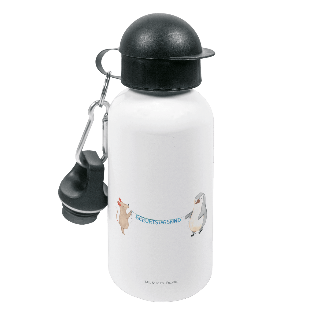 Kindertrinkflasche Maus Pinguin Geburtstag Kindertrinkflasche, Kinder Trinkflasche, Trinkflasche, Flasche, Kinderflasche, Kinder, Kids, Kindergarten Flasche, Grundschule, Jungs, Mädchen, Geburtstag, Geburtstagsgeschenk, Geschenk, Maus, Pinguin, Geburtstage, Happy Birthday, Geburtstagsfeier