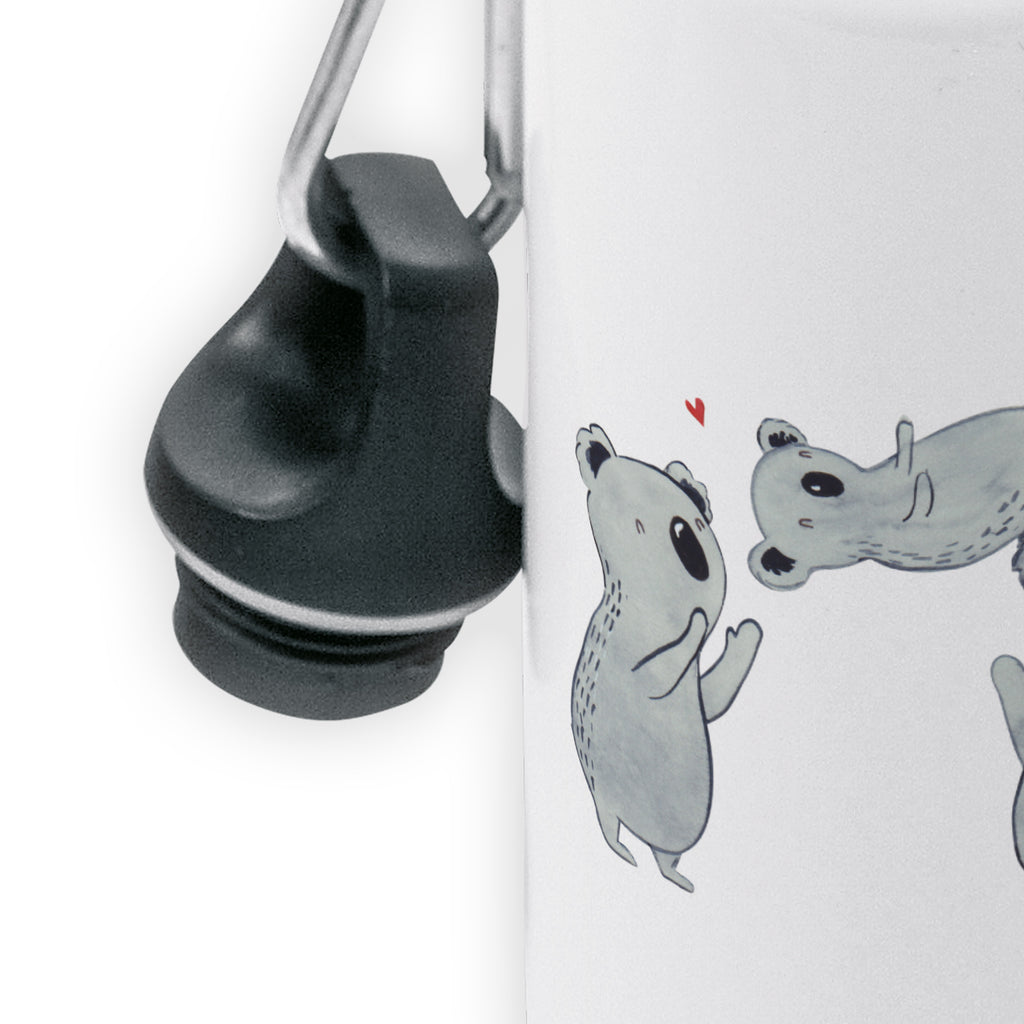 Kindertrinkflasche Koala Feiern Sich Kindertrinkflasche, Kinder Trinkflasche, Trinkflasche, Flasche, Kinderflasche, Kinder, Kids, Kindergarten Flasche, Grundschule, Jungs, Mädchen, Geburtstag, Geburtstagsgeschenk, Geschenk, Koala, Familie, Kind, Eltern, Herz, Liebe