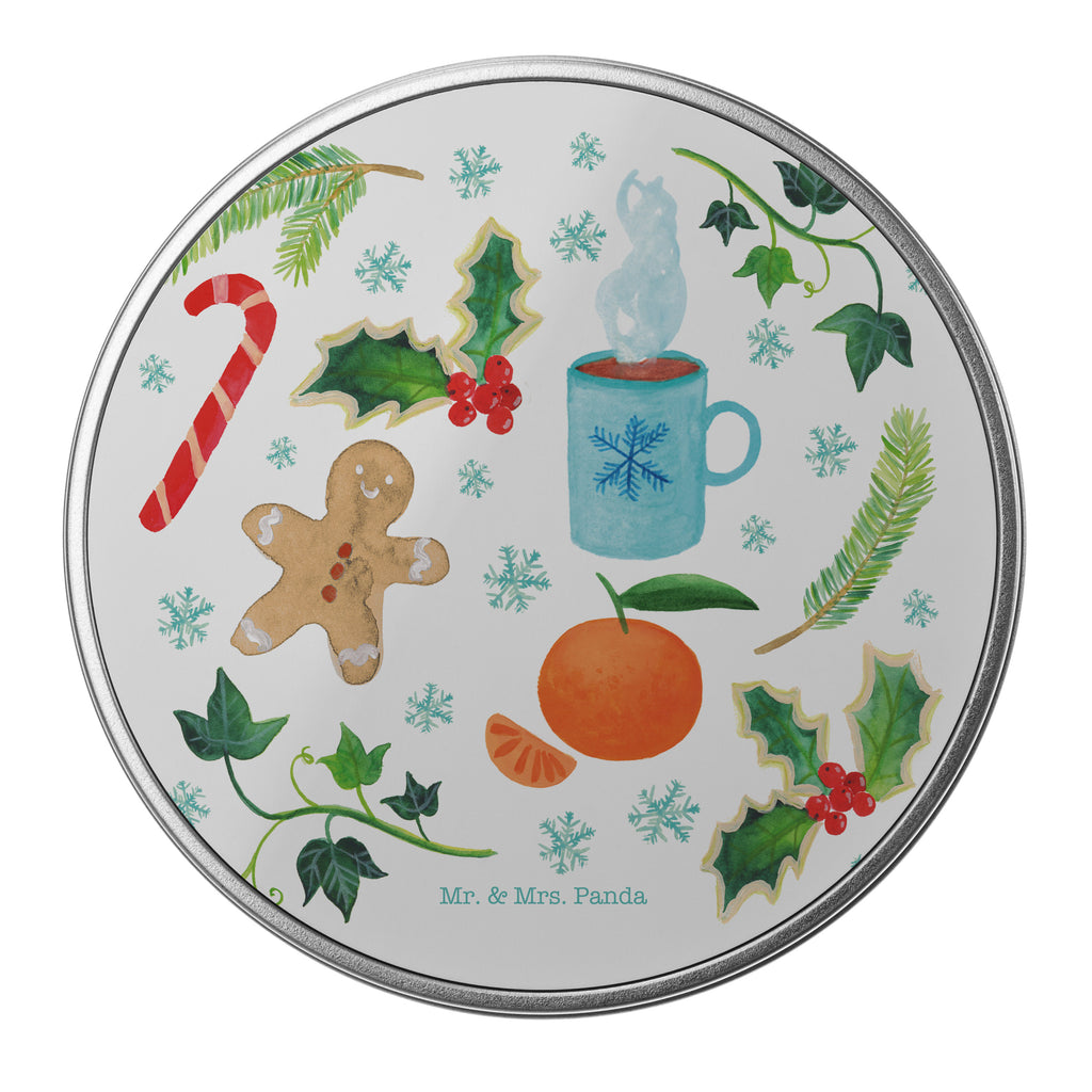 Blechdose rund Winter Metalldose, Keksdose, Dose, Vorratsdose, Geschenkbox, Blumen Deko, Frühlings Deko, Sommer Deko, Dekoration, positive Botschaft, Naturliebhaber, Outdoor, Natur, Abenteuer, Wintermotiv, Winter, Jahreszeit, Stutenkerl, Lebkuchen, Geschenk Weihnachten, Dezember Geburtstag, Schnee, kalt, Kälte