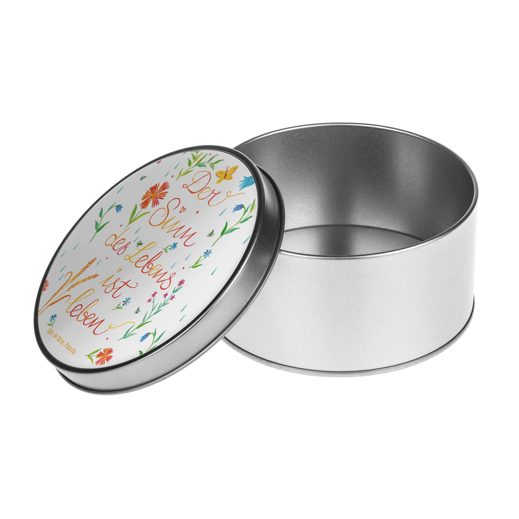Blechdose rund Sinn des Lebens Metalldose, Keksdose, Dose, Vorratsdose, Geschenkbox, Blumen Deko, Frühlings Deko, Sommer Deko, Dekoration, positive Botschaft, Naturliebhaber, Outdoor, Natur, Abenteuer, Sinn des Lebens, Leben, Sinn, Lebensinhalt, Motivation, Zitat, Spruch, Caspar