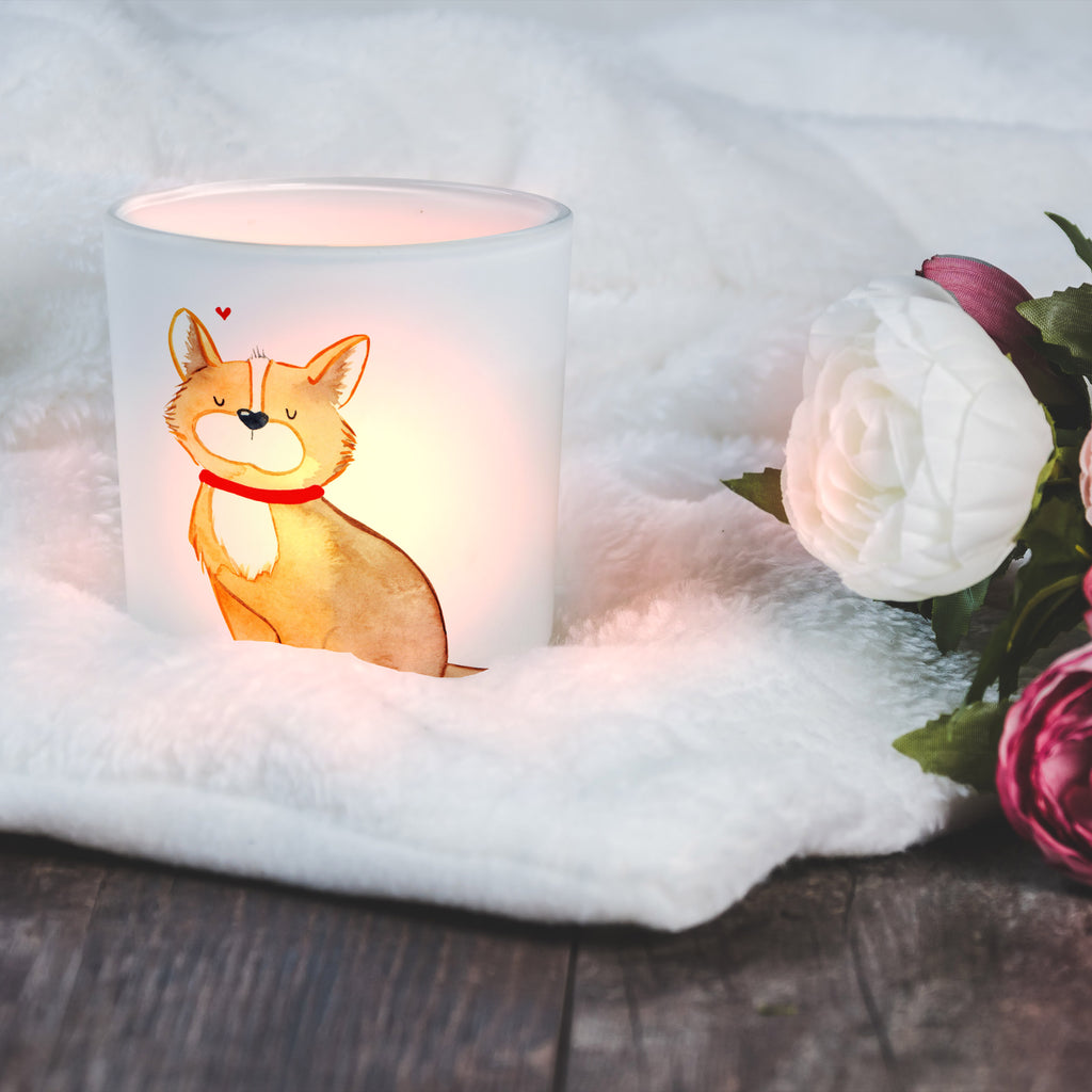 Windlicht Hundeglück Windlicht Glas, Teelichtglas, Teelichthalter, Teelichter, Kerzenglas, Windlicht Kerze, Kerzenlicht, Hund, Hundemotiv, Haustier, Hunderasse, Tierliebhaber, Hundebesitzer, Sprüche, Corgie, Hundeliebe, Spruch, Hundemama, Liebe
