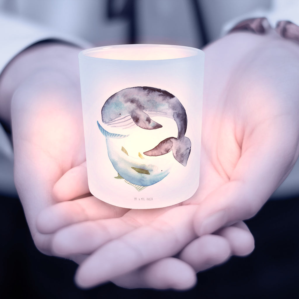 Windlicht Walfisch & Thunfisch Windlicht Glas, Teelichtglas, Teelichthalter, Teelichter, Kerzenglas, Windlicht Kerze, Kerzenlicht, Tiermotive, Gute Laune, lustige Sprüche, Tiere, Wal, Wahl, Tunfisch, Wortwitz lustig, Spruch lustig, Flachwitz, Witz, Spruch des Tages, Flachwitz Geschenk
