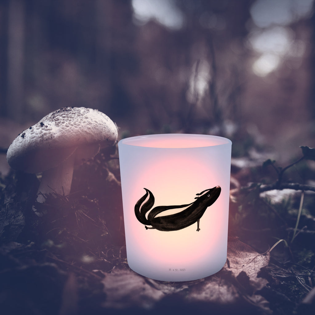 Windlicht Stinktier Yoga Windlicht Glas, Teelichtglas, Teelichthalter, Teelichter, Kerzenglas, Windlicht Kerze, Kerzenlicht, Stinktier, Skunk, Wildtier, Raubtier, Stinker, Stinki, Yoga, Namaste, Lebe, Liebe, Lache
