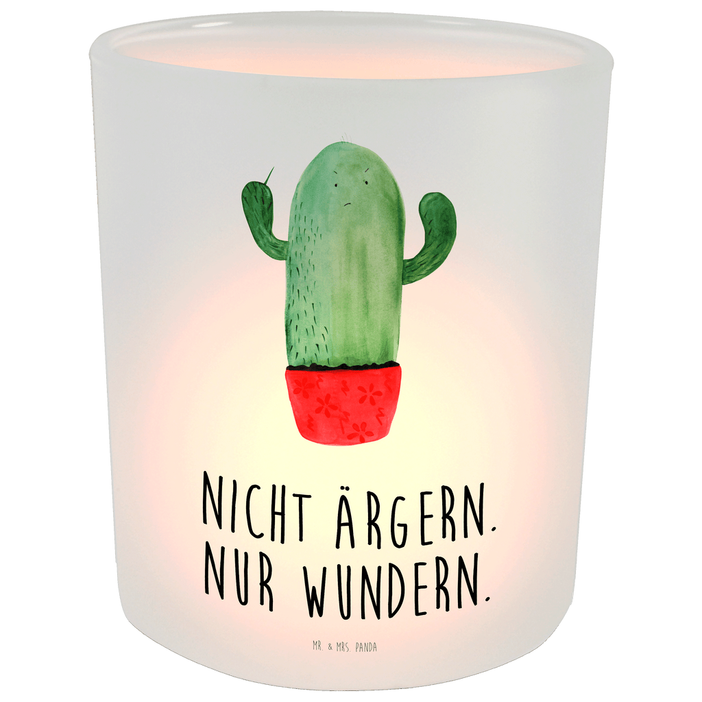 Windlicht Kaktus wütend Windlicht Glas, Teelichtglas, Teelichthalter, Teelichter, Kerzenglas, Windlicht Kerze, Kerzenlicht, Kaktus, Kakteen, ärgern, Büro, Schule, Büroalltag, Chefin, Kollege, Kollegin, wütend