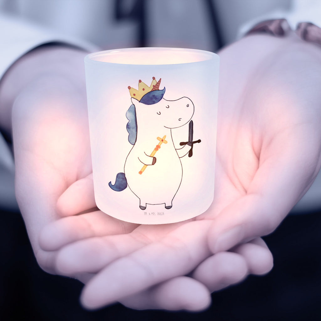 Windlicht Einhorn König mit Schwert Windlicht Glas, Teelichtglas, Teelichthalter, Teelichter, Kerzenglas, Windlicht Kerze, Kerzenlicht, Einhorn, Einhörner, Einhorn Deko, Pegasus, Unicorn, König, Ritter, Mittelalter