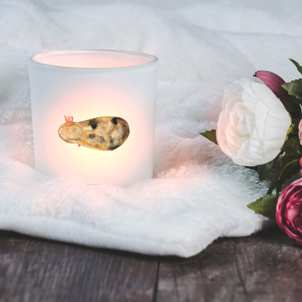 Windlicht Meerhörnchen Windlicht Glas, Teelichtglas, Teelichthalter, Teelichter, Kerzenglas, Windlicht Kerze, Kerzenlicht, Einhorn, Einhörner, Einhorn Deko, Pegasus, Unicorn, Meerhörnchen, Meericorn, Meerschwein, Meerschweinchen