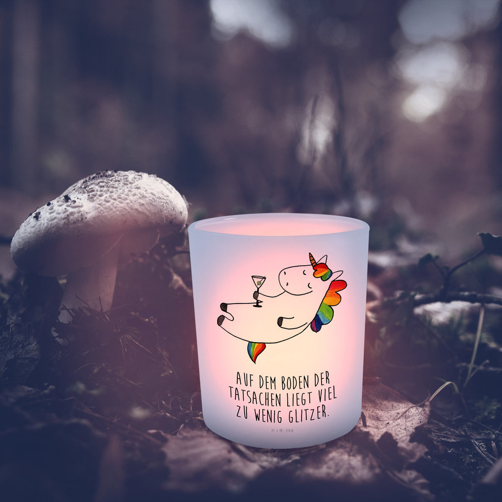 Windlicht Einhorn Cocktail Windlicht Glas, Teelichtglas, Teelichthalter, Teelichter, Kerzenglas, Windlicht Kerze, Kerzenlicht, Einhorn, Einhörner, Einhorn Deko, Pegasus, Unicorn, Party, Spaß, Feiern, Caipirinha, Rum, Cuba Libre, Sekt, Freundin, Geburtstag, lustig, witzig, Spruch, Glitzer