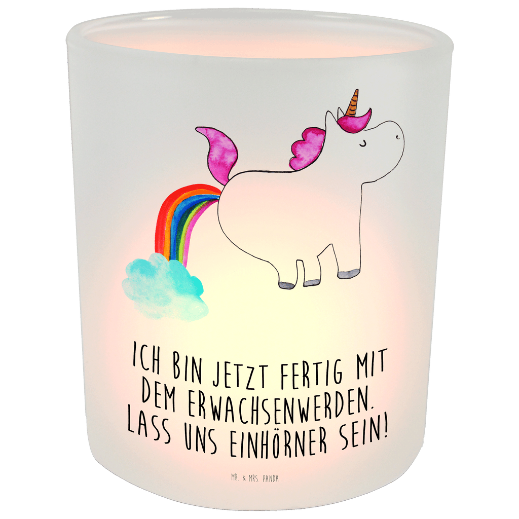 Windlicht Einhorn Pupsend Windlicht Glas, Teelichtglas, Teelichthalter, Teelichter, Kerzenglas, Windlicht Kerze, Kerzenlicht, Einhorn, Einhörner, Einhorn Deko, Pegasus, Unicorn, Pups, Regenbogen, Glitzer, Einhornpower, Erwachsenwerden, Spaß, lustig, Freundin