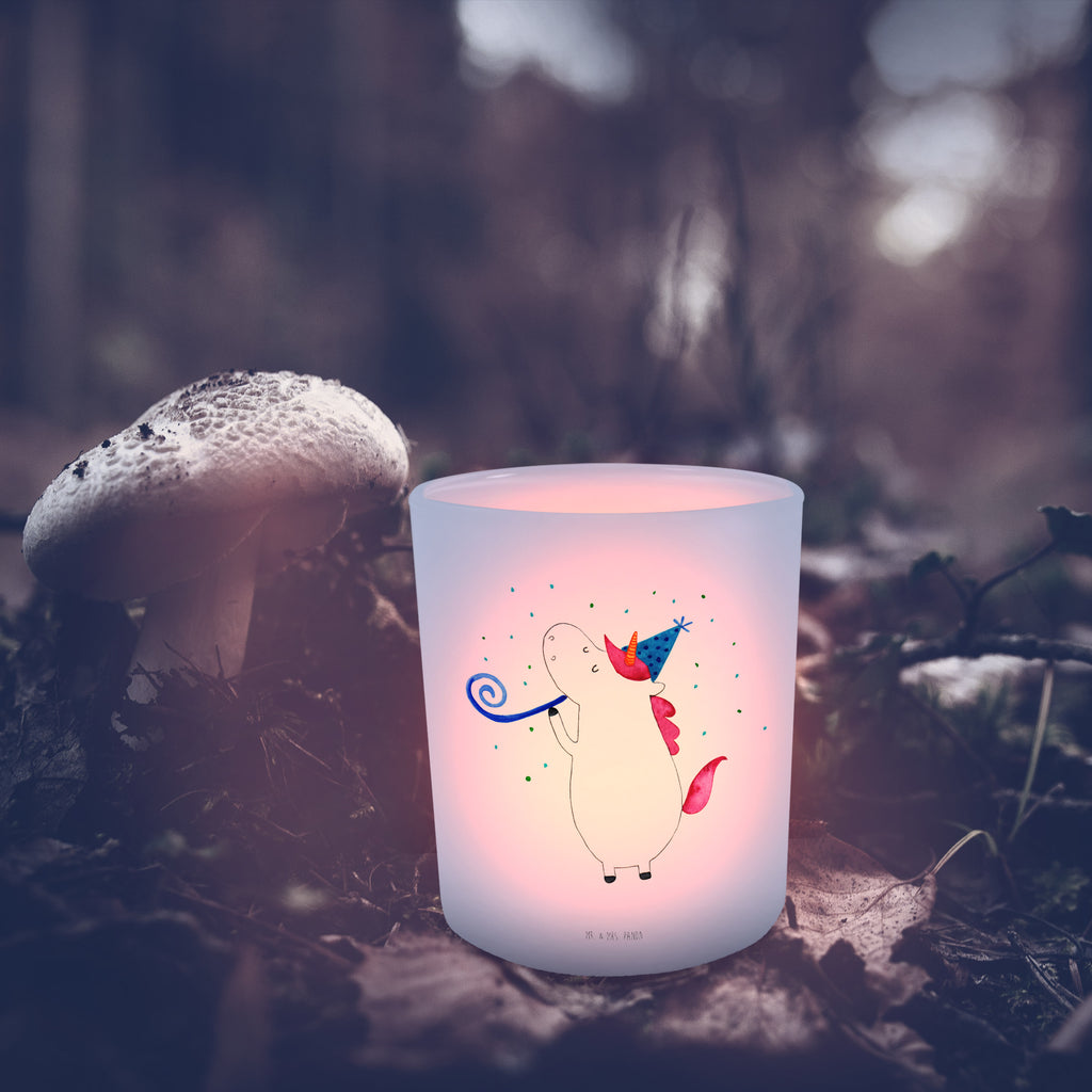 Windlicht Einhorn Party Windlicht Glas, Teelichtglas, Teelichthalter, Teelichter, Kerzenglas, Windlicht Kerze, Kerzenlicht, Einhorn, Einhörner, Einhorn Deko, Pegasus, Unicorn, Glitzer, Konfetti, Party, Geburtstag, Feier, Fest, Alkohol, Disco, Club