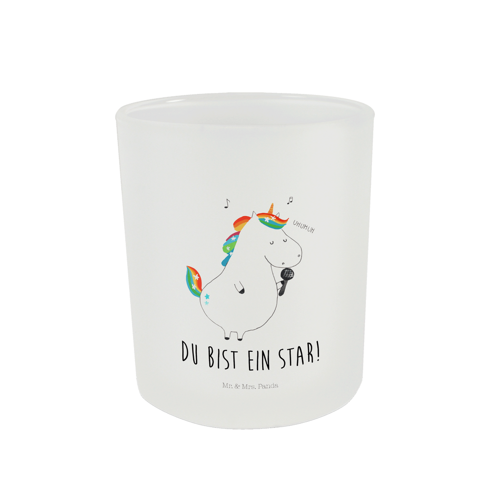 Windlicht Einhorn Sänger Windlicht Glas, Teelichtglas, Teelichthalter, Teelichter, Kerzenglas, Windlicht Kerze, Kerzenlicht, Einhorn, Einhörner, Einhorn Deko, Pegasus, Unicorn, Glitzer, Konfetti, Party, Geburtstag, Feier, Fest, Disco, Sängerin, Sänger, Freundin