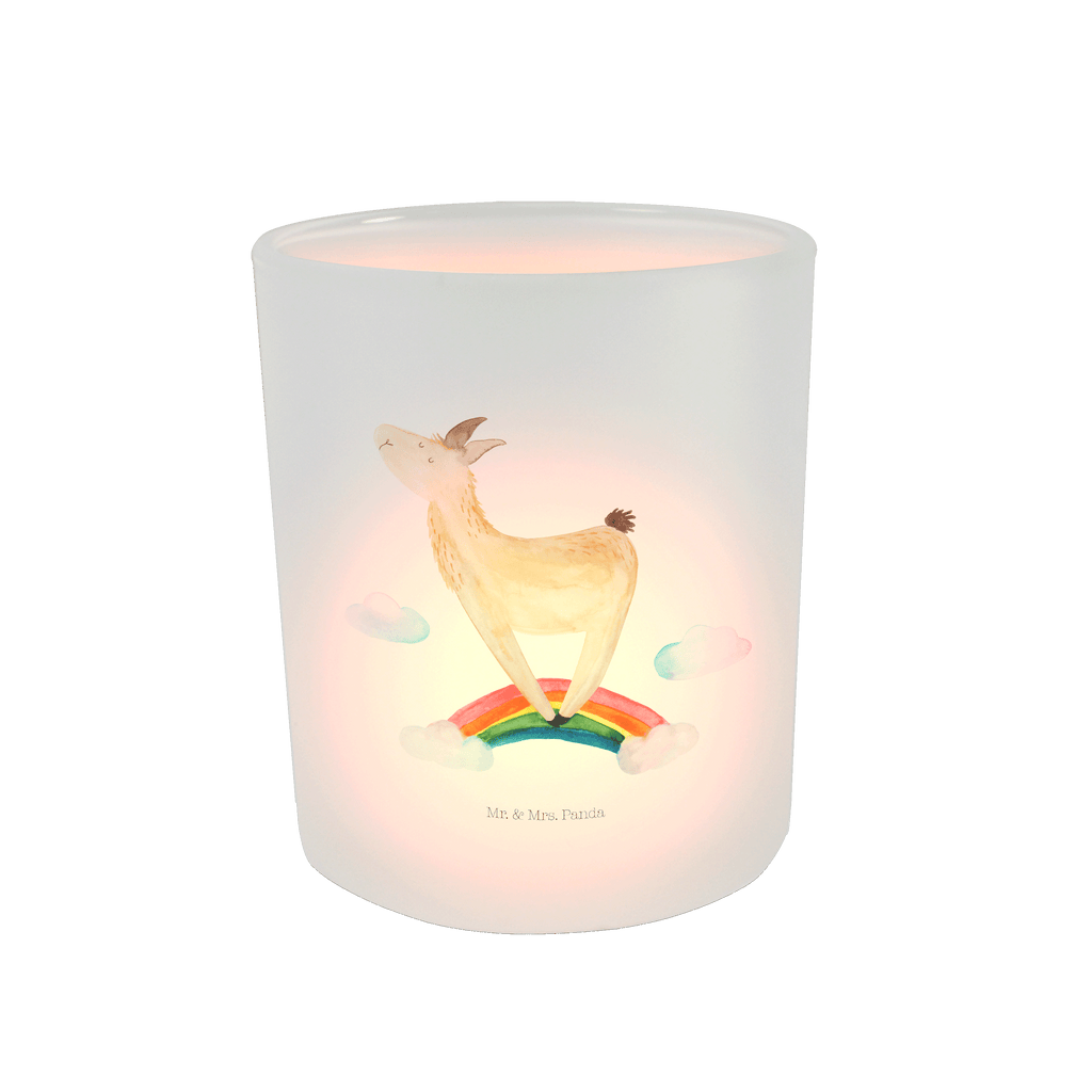 Windlicht Lama Regenbogen Windlicht Glas, Teelichtglas, Teelichthalter, Teelichter, Kerzenglas, Windlicht Kerze, Kerzenlicht, Lama, Alpaka, Lamas, Regenbogen, Haters gonna hate, Haters, Selbstständig, Außenseiter, Schule, Abi, Hobby, Wolkenland, Freiheit