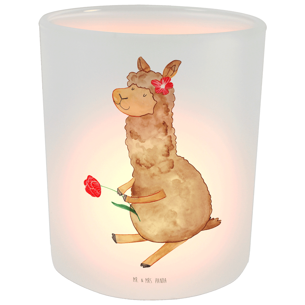 Windlicht Alpaka Blume Windlicht Glas, Teelichtglas, Teelichthalter, Teelichter, Kerzenglas, Windlicht Kerze, Kerzenlicht, Alpaka, Lama, Blume, Lamas, Alpaka Zitat, Alpaka Spruch, Alpaka Dekor, Alpaka Geschenk, Alpaka Dekoration, Alpaka Witz, Motiv Alpaka