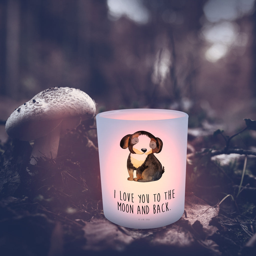 Windlicht Hund entspannt Windlicht Glas, Teelichtglas, Teelichthalter, Teelichter, Kerzenglas, Windlicht Kerze, Kerzenlicht, Hund, Hundemotiv, Haustier, Hunderasse, Tierliebhaber, Hundebesitzer, Sprüche, schwarzer Hund, Hundeliebe, Liebe, Hundeglück