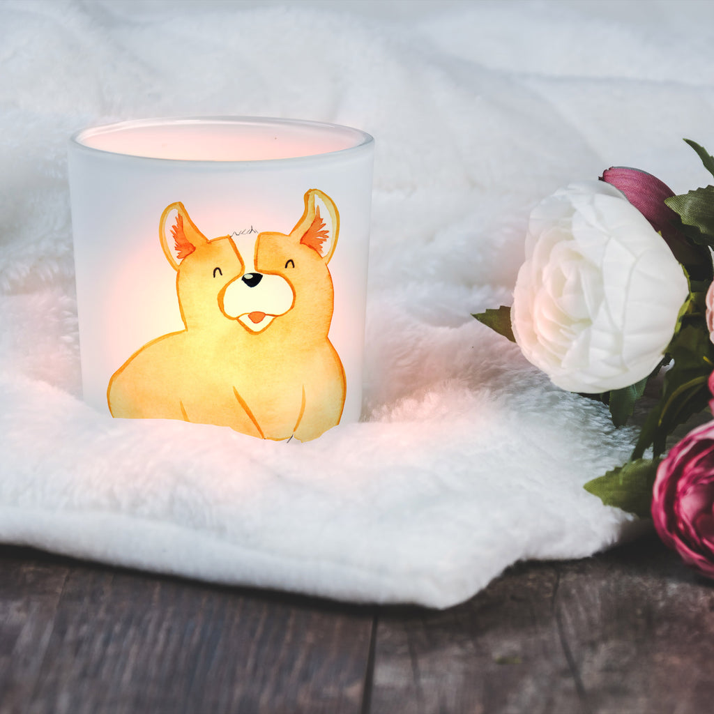 Windlicht Corgie Windlicht Glas, Teelichtglas, Teelichthalter, Teelichter, Kerzenglas, Windlicht Kerze, Kerzenlicht, Hund, Hundemotiv, Haustier, Hunderasse, Tierliebhaber, Hundebesitzer, Sprüche, Corgie, Welsh Corgie Pembroke, britisch, Motivation, Spruch, Hundespruch, Lebensfreude