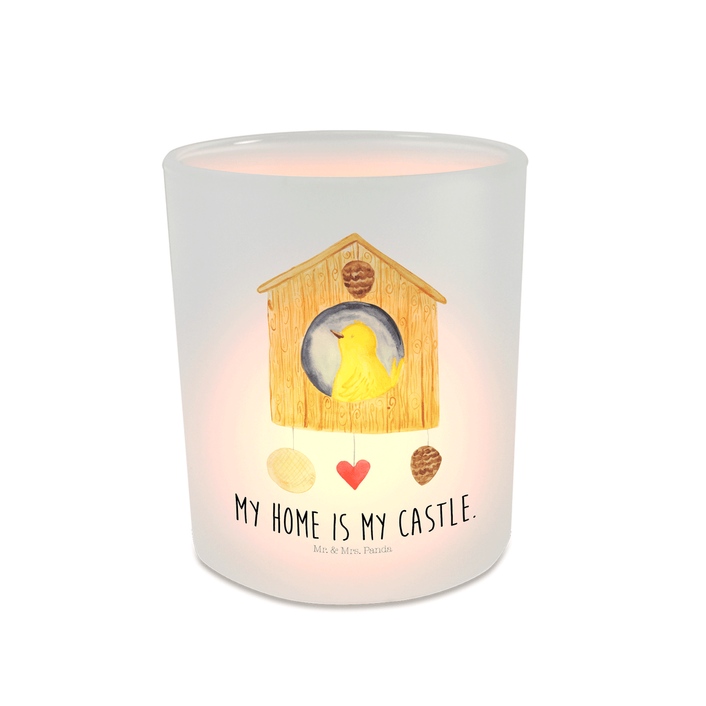 Windlicht Vogelhaus Windlicht Glas, Teelichtglas, Teelichthalter, Teelichter, Kerzenglas, Windlicht Kerze, Kerzenlicht, Tiermotive, Gute Laune, lustige Sprüche, Tiere, Vogel, Vögel, Vogelhaus, Vogelhäuschen, Home sweet home, Zuhause, Nest, Eigenheim, Familie, Wohnung, Haus, unser Haus, Lieblingsort, Castle