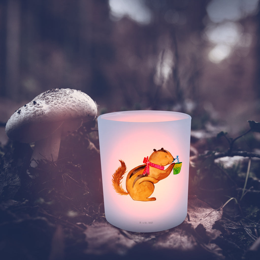 Windlicht Eichhörnchen Smoothie Windlicht Glas, Teelichtglas, Teelichthalter, Teelichter, Kerzenglas, Windlicht Kerze, Kerzenlicht, Tiermotive, Gute Laune, lustige Sprüche, Tiere, Green Smoothies, Diät, Abnehmen, Streifenhörnchen, Eichhörnchen