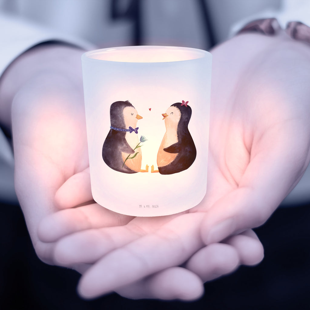 Windlicht Pinguin Pärchen Windlicht Glas, Teelichtglas, Teelichthalter, Teelichter, Kerzenglas, Windlicht Kerze, Kerzenlicht, Pinguin, Pinguine, Liebe, Liebespaar, Liebesbeweis, Liebesgeschenk, Verlobung, Jahrestag, Hochzeitstag, Hochzeit, Hochzeitsgeschenk, große Liebe, Traumpaar