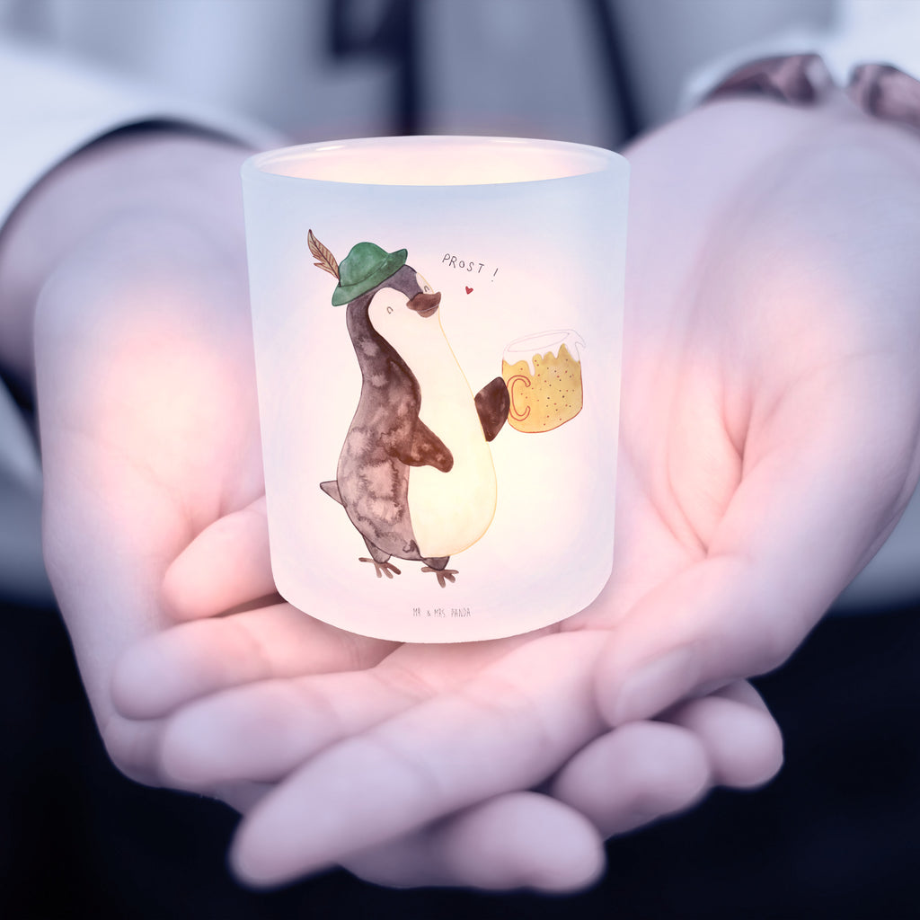 Windlicht Pinguin Bier Windlicht Glas, Teelichtglas, Teelichthalter, Teelichter, Kerzenglas, Windlicht Kerze, Kerzenlicht, Pinguin, Pinguine, Bier, Oktoberfest