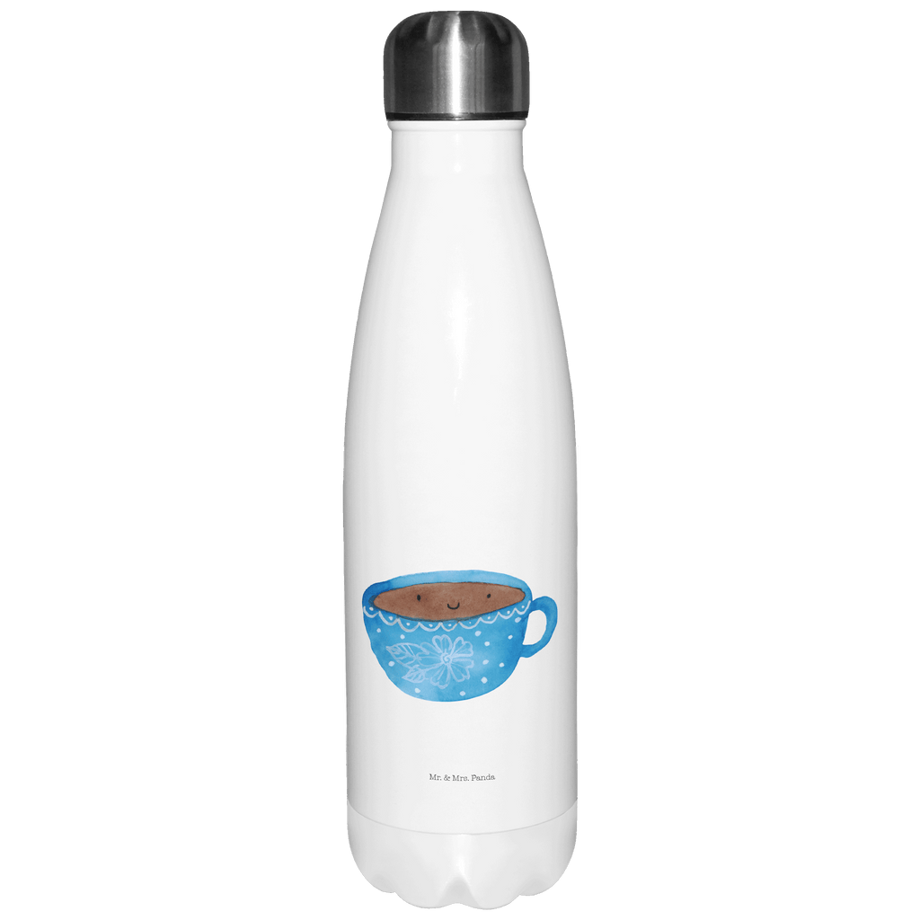 Thermosflasche Kaffee Tasse Isolierflasche, Thermoflasche, Trinkflasche, Thermos, Edelstahl, Tiermotive, Gute Laune, lustige Sprüche, Tiere, Kaffee, Tasse, Liebe, Geschmack, Genuss, Glücklich