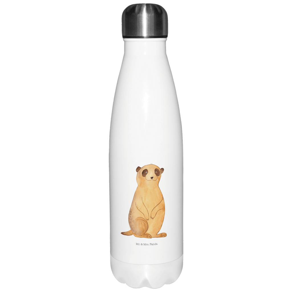 Thermosflasche Erdmännchen Isolierflasche, Thermoflasche, Trinkflasche, Thermos, Edelstahl, Afrika, Wildtiere, Erdmännchen, Reisen, Spruch, Weltreise, Afrikareise, Roadtrip, Traveling