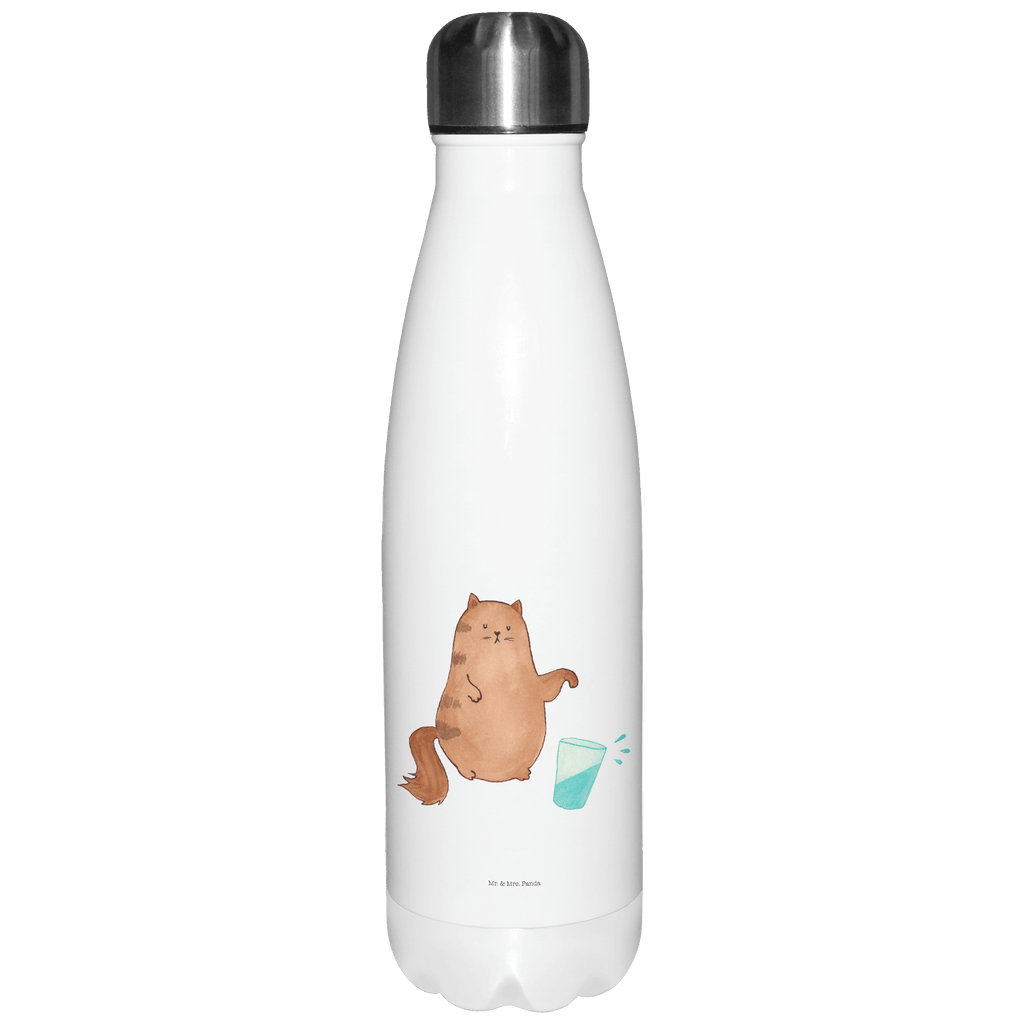 Thermosflasche Katze Wasserglas Isolierflasche, Thermoflasche, Trinkflasche, Thermos, Edelstahl, Katze, Katzenmotiv, Katzenfan, Katzendeko, Katzenfreund, Katzenliebhaber, Katzenprodukte, Katzenartikel, Katzenaccessoires, Katzensouvenirs, Katzenliebhaberprodukte, Katzenmotive, Katzen, Kater, Mietze, Cat, Cats, Katzenhalter, Katzenbesitzerin, Haustier, Wasser, Glas