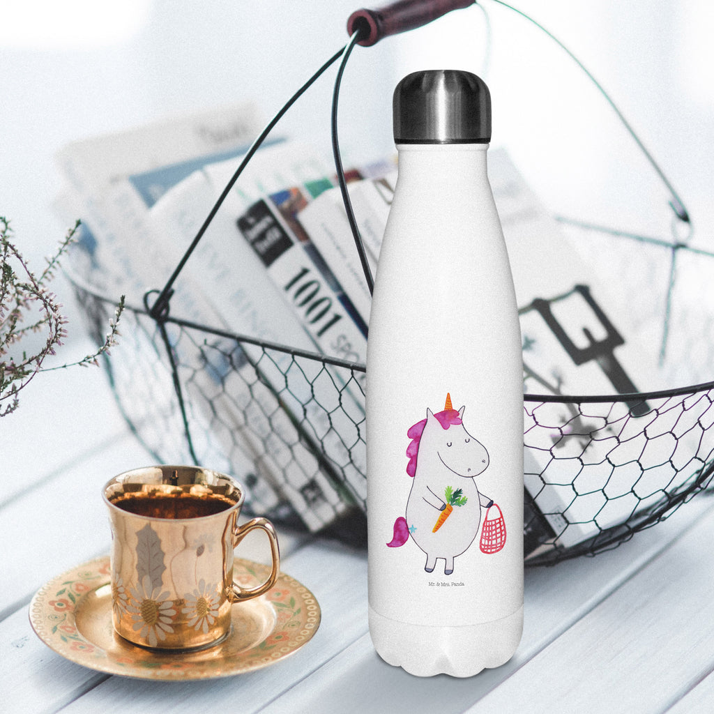 Thermosflasche Einhorn Vegan Isolierflasche, Thermoflasche, Trinkflasche, Thermos, Edelstahl, Einhorn, Einhörner, Einhorn Deko, Pegasus, Unicorn, vegan, Gesund leben, Vegetariar, Rohkost, Gesund essen, Veganismus, Veganer