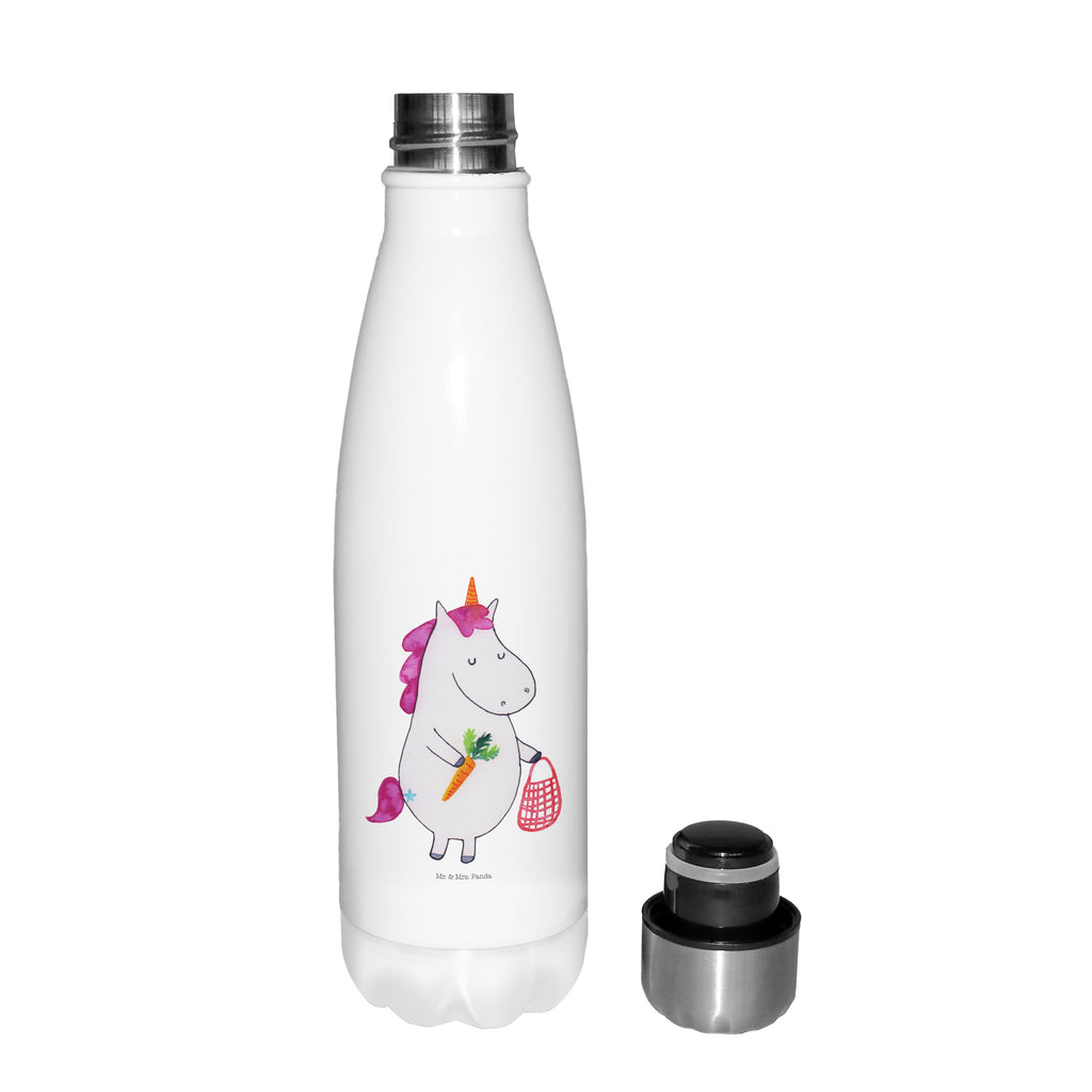 Thermosflasche Einhorn Vegan Isolierflasche, Thermoflasche, Trinkflasche, Thermos, Edelstahl, Einhorn, Einhörner, Einhorn Deko, Pegasus, Unicorn, vegan, Gesund leben, Vegetariar, Rohkost, Gesund essen, Veganismus, Veganer