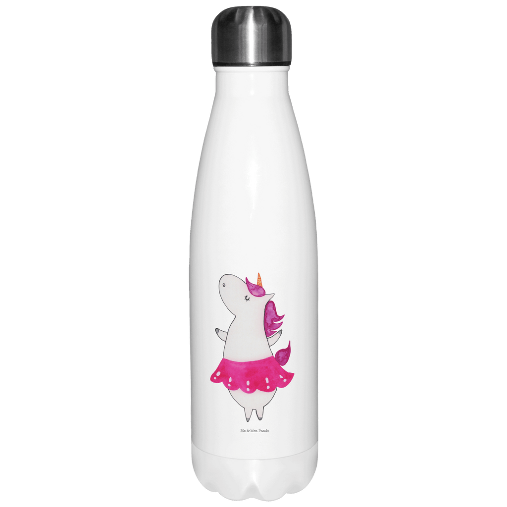 Thermosflasche Einhorn Ballerina Isolierflasche, Thermoflasche, Trinkflasche, Thermos, Edelstahl, Einhorn, Einhörner, Einhorn Deko, Pegasus, Unicorn, Tanzen, Ballerina, Party, Wohnung, Spaß, Feiern, Geburtstag, Tänzerin, Lebenslust, Lebensfreude