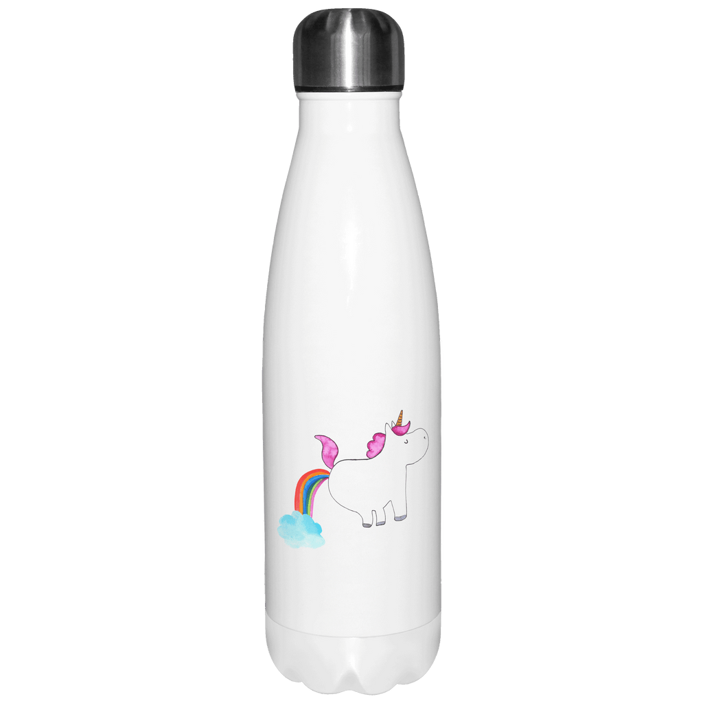 Thermosflasche Einhorn Pupsend Isolierflasche, Thermoflasche, Trinkflasche, Thermos, Edelstahl, Einhorn, Einhörner, Einhorn Deko, Pegasus, Unicorn, Pups, Regenbogen, Glitzer, Einhornpower, Erwachsenwerden, Spaß, lustig, Freundin