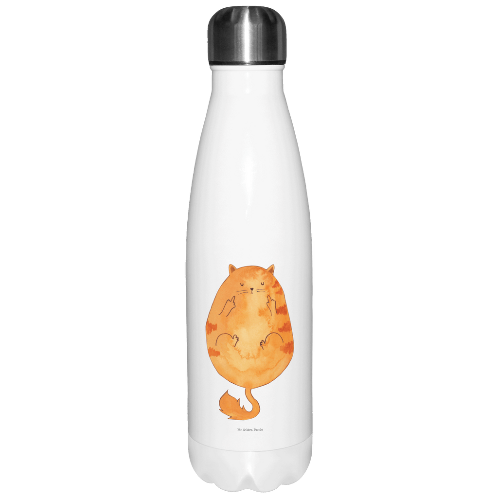 Thermosflasche Katze Mittelfinger Isolierflasche, Thermoflasche, Trinkflasche, Thermos, Edelstahl, Katze, Katzenmotiv, Katzenfan, Katzendeko, Katzenfreund, Katzenliebhaber, Katzenprodukte, Katzenartikel, Katzenaccessoires, Katzensouvenirs, Katzenliebhaberprodukte, Katzenmotive, Katzen, Kater, Mietze, Cat, Cats