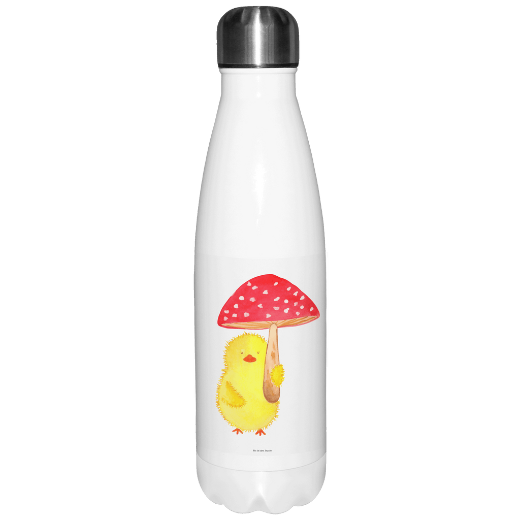 Thermosflasche Küken Fliegenpilz Isolierflasche, Thermoflasche, Trinkflasche, Thermos, Edelstahl, Ostern, Osterhase, Ostergeschenke, Osternest, Osterdeko, Geschenk zu Ostern, Küken, Fliegenpilz, Glückspilz, Frohe Ostern, Ostergrüße
