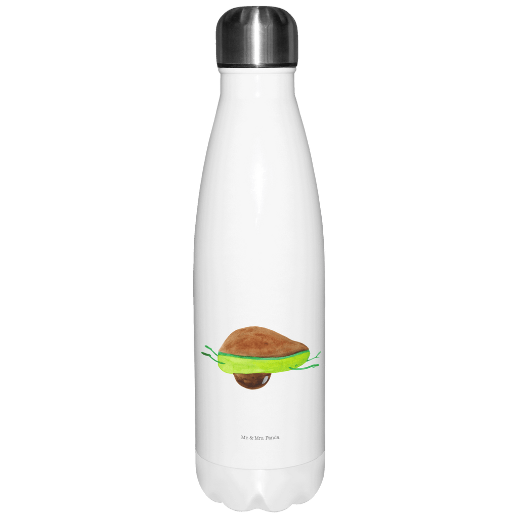 Thermosflasche Avocado Yoga Isolierflasche, Thermoflasche, Trinkflasche, Thermos, Edelstahl, Avocado, Veggie, Vegan, Gesund, Avocado Yoga Vegan