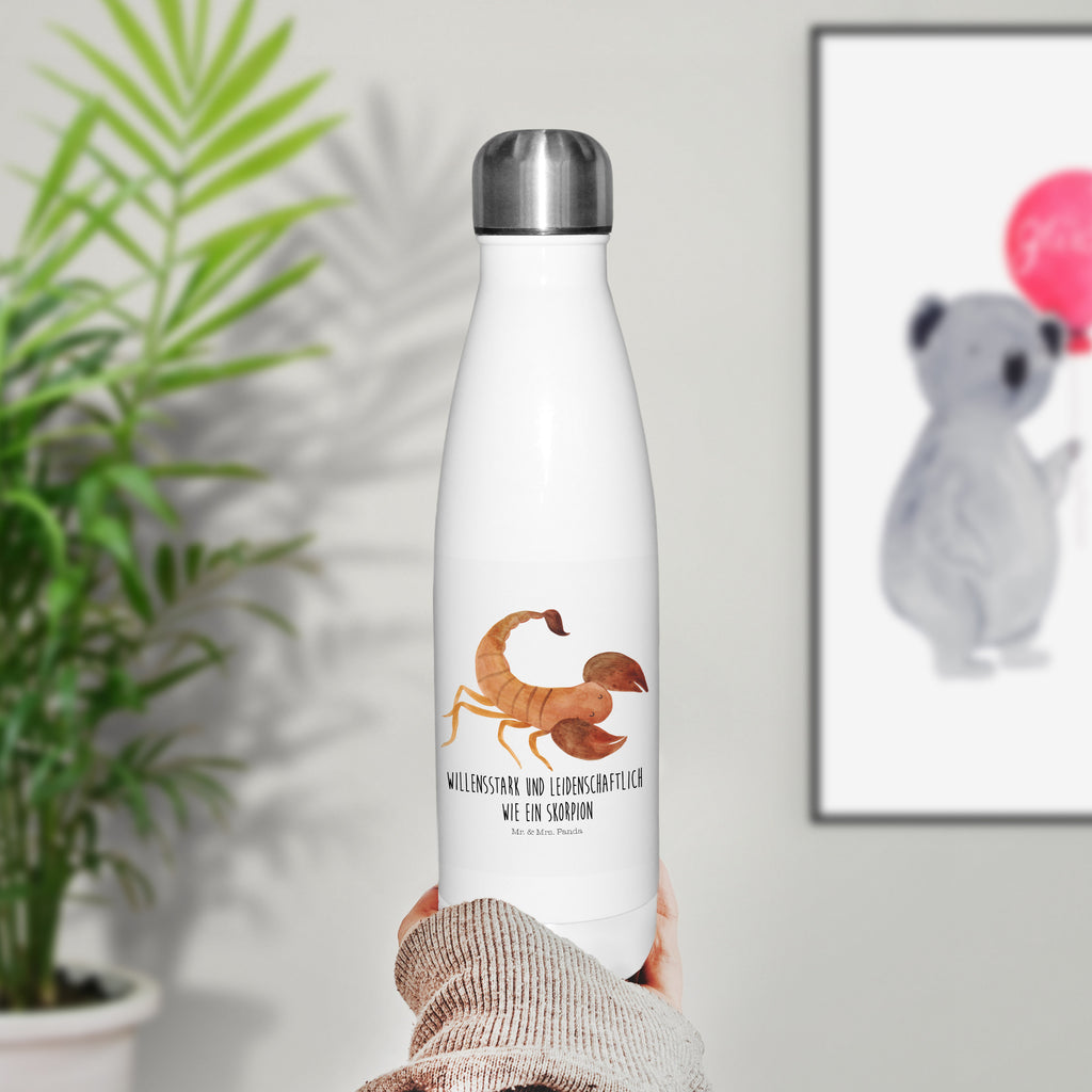 Thermosflasche Sternzeichen Skorpion Isolierflasche, Thermoflasche, Trinkflasche, Thermos, Edelstahl, Tierkreiszeichen, Sternzeichen, Horoskop, Astrologie, Aszendent, Skorpione, Skorpion Geschenk, Skorpion Sternzeichen, Geschenk Oktober, Geschenk November, Geburtstag Oktober, Geburtstag November