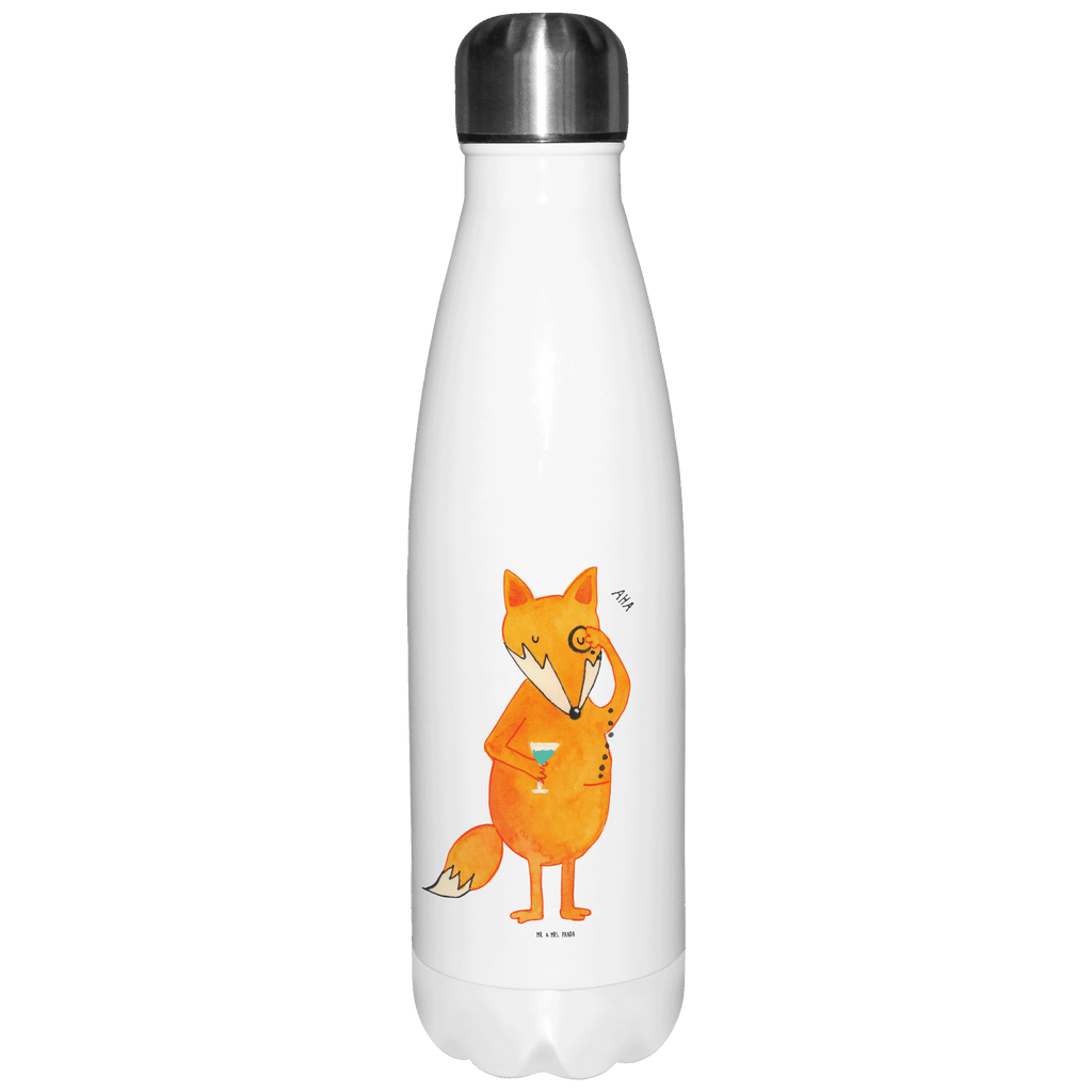 Thermosflasche Fuchs Lord Isolierflasche, Thermoflasche, Trinkflasche, Thermos, Edelstahl, Fuchs, Füchse, tröstende Worte, Spruch lustig, Liebeskummer Geschenk, Motivation Spruch, Problemlösung