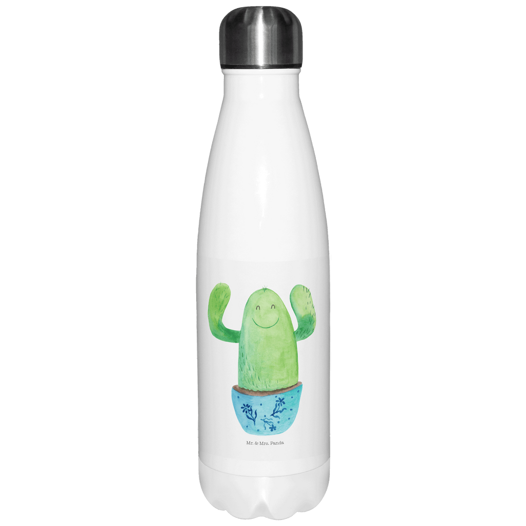 Thermosflasche Kaktus Happy Isolierflasche, Thermoflasche, Trinkflasche, Thermos, Edelstahl, Kaktus, Kakteen, Motivation, Spruch, lustig, Kindersicherung, Neustart, Büro, Büroalltag, Kollege, Kollegin, Freundin, Mutter, Familie, Ausbildung