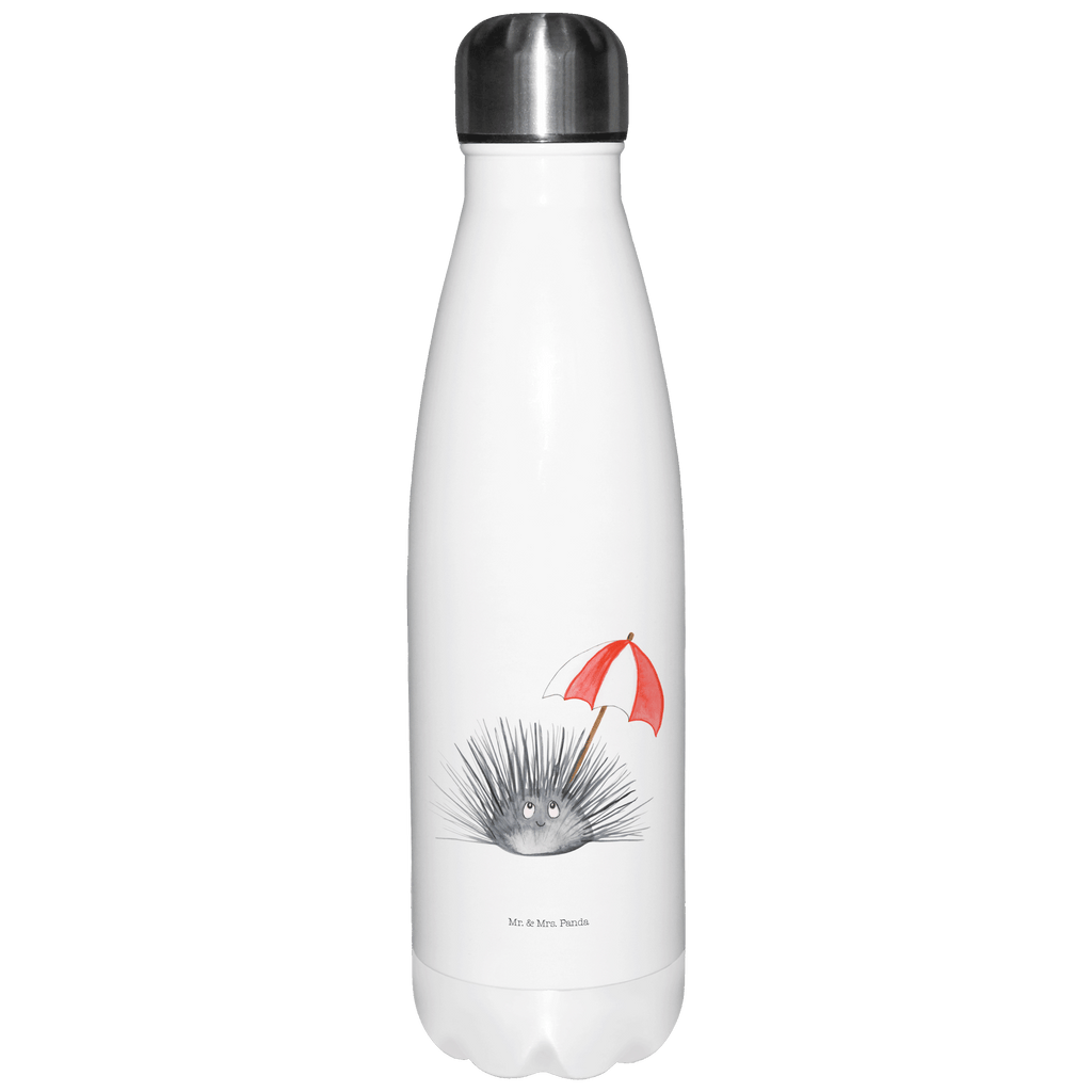 Thermosflasche Seeigel Isolierflasche, Thermoflasche, Trinkflasche, Thermos, Edelstahl, Meerestiere, Meer, Urlaub, Seeigel, Achtsamkeit, Selbstakzeptanz, Selbstliebe, Hier und Jetzt, Leben, Lebe