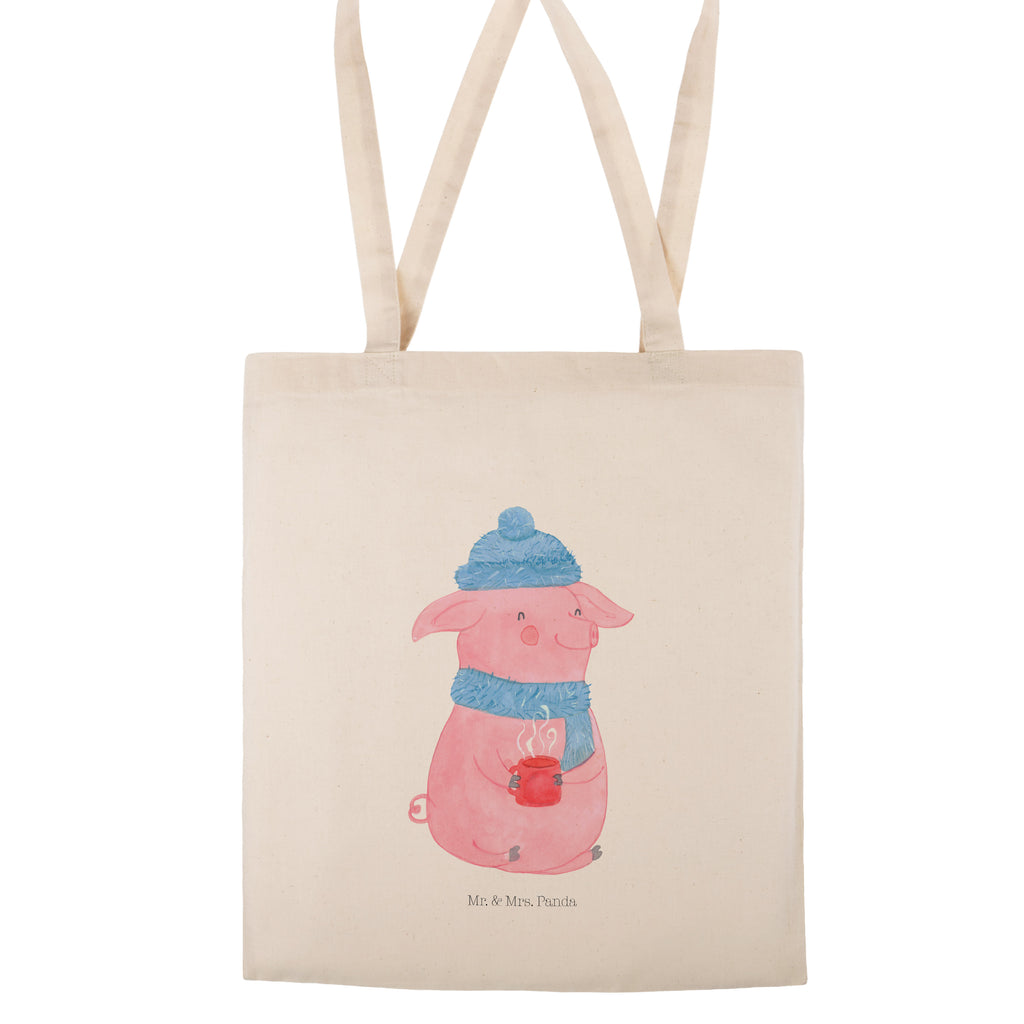 Tragetasche Glühschwein Beuteltasche, Beutel, Einkaufstasche, Jutebeutel, Stoffbeutel, Winter, Weihnachten, Weihnachtsdeko, Nikolaus, Advent, Heiligabend, Wintermotiv, Glühschwein, Glühwein, Weihnachtsmarkt, Punsch
