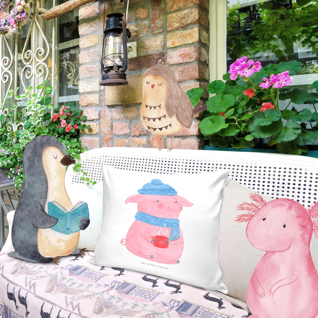 40x40 Kissen Glühschwein Kissenhülle, Kopfkissen, Sofakissen, Dekokissen, Motivkissen, Winter, Weihnachten, Weihnachtsdeko, Nikolaus, Advent, Heiligabend, Wintermotiv, Glühschwein, Glühwein, Weihnachtsmarkt, Punsch