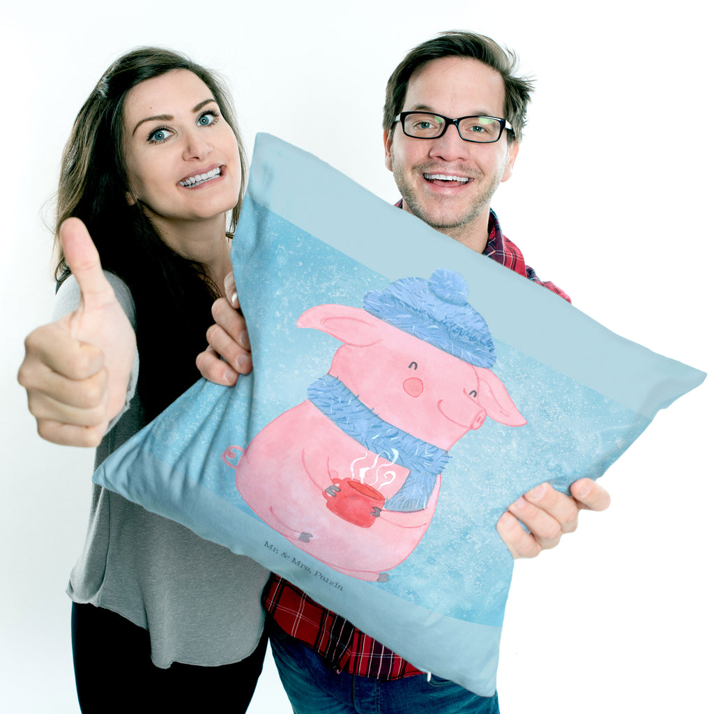 40x40 Kissen Glühschwein Kissenhülle, Kopfkissen, Sofakissen, Dekokissen, Motivkissen, Winter, Weihnachten, Weihnachtsdeko, Nikolaus, Advent, Heiligabend, Wintermotiv, Glühschwein, Glühwein, Weihnachtsmarkt, Punsch